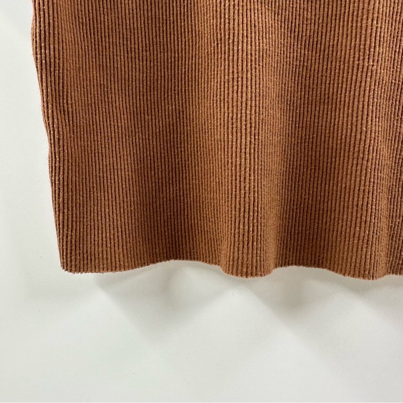 Forever 21 Ribbed Brown Short Sleeve - Picture 5 of 5